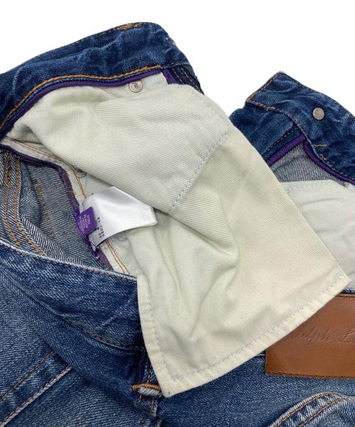 RALPH LAUREN Purple Label（ラルフ ローレン パープル レーベル）RALPH LAUREN Purple Label (ラルフ ローレン パープル レーベル) デニムパンツ　ジーンズ　イタリア製 ブルー サイズ:W 28の古着・服飾アイテム