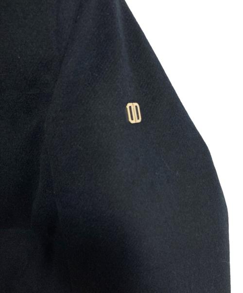 DUNO（デュノ）duno (デュノ) ダウンコート　ロングコート　アウター　ダブルジップ ブラック サイズ:40の古着・服飾アイテム