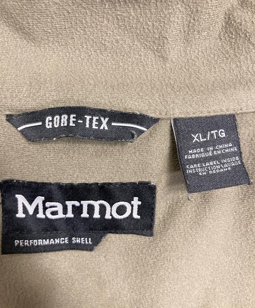 MARMOT（マーモット）MARMOT (マーモット) GORE-TEX マウンテンパーカー　アウター　スポーツ　アウトドア オリーブ×オレンジ サイズ:XLの古着・服飾アイテム