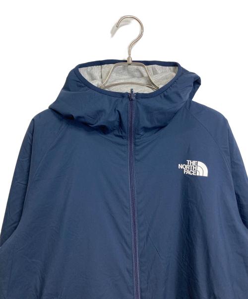 THE NORTH FACE（ザ ノース フェイス）THE NORTH FACE (ザ ノース フェイス) リバーシブルテックエアーフーディ Reversible Tech Air Hoodie ネイビー サイズ:Lの古着・服飾アイテム
