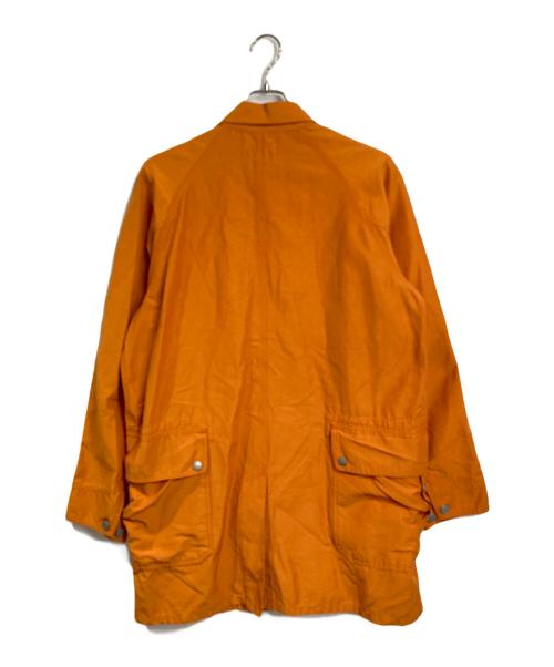 SASSAFRAS（ササフラス）SASSAFRAS (ササフラス) FALL LEAF COAT フォールリーフコート 60/40クロス オレンジ サイズ:Lの古着・服飾アイテム