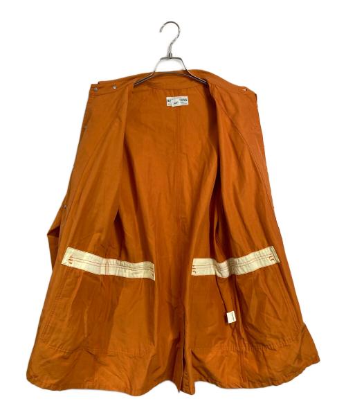 SASSAFRAS（ササフラス）SASSAFRAS (ササフラス) FALL LEAF COAT フォールリーフコート 60/40クロス オレンジ サイズ:Lの古着・服飾アイテム