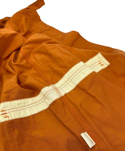 SASSAFRAS（ササフラス）SASSAFRAS (ササフラス) FALL LEAF COAT フォールリーフコート 60/40クロス オレンジ サイズ:Lの古着・服飾アイテム