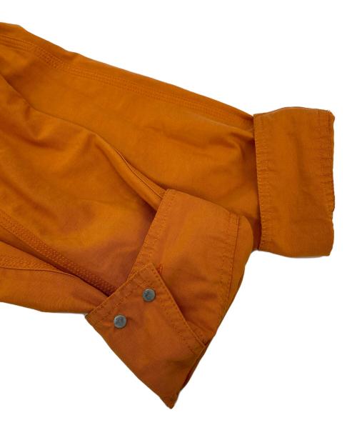 SASSAFRAS（ササフラス）SASSAFRAS (ササフラス) FALL LEAF COAT フォールリーフコート 60/40クロス オレンジ サイズ:Lの古着・服飾アイテム