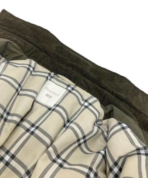 UNIQLO（ユニクロ）UNIQLO (ユニクロ) J.W.ANDERSON (ジェイダブリューアンダーソン) パファーテック ユーティリティジャケット　25年モデル オリーブ サイズ:Mの古着・服飾アイテム