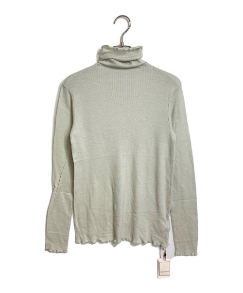 ticca（ティッカ）TICCA (ティッカ) ウールシルクボトルネックプルオーバー　DRESSTERIOR取扱 グリーン サイズ:FREE 未使用品の古着・服飾アイテム