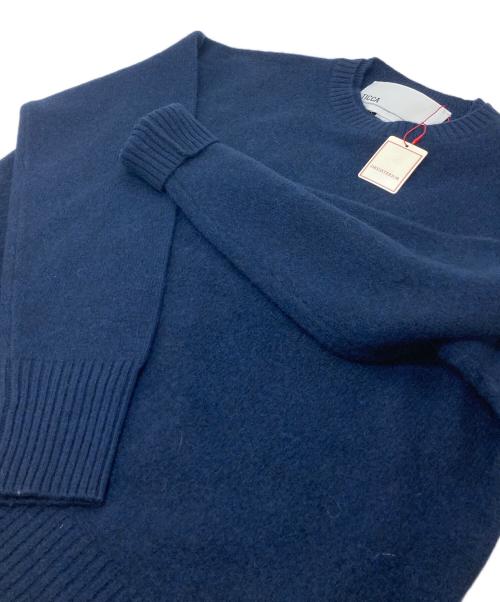 ticca（ティッカ）TICCA (ティッカ) ヤククルーネックプルオーバー　DRESSTERIOR取扱 ネイビー サイズ:FREE 未使用品の古着・服飾アイテム