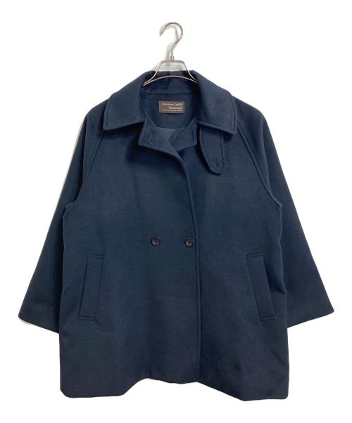 URBAN RESEARCH DOORS（アーバンリサーチドアーズ）URBAN RESEARCH DOORS (アーバンリサーチドアーズ) 『UR TECH』ミドル丈コート　アウター ネイビー サイズ:Mの古着・服飾アイテム