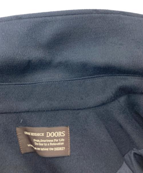 URBAN RESEARCH DOORS（アーバンリサーチドアーズ）URBAN RESEARCH DOORS (アーバンリサーチドアーズ) 『UR TECH』ミドル丈コート　アウター ネイビー サイズ:Mの古着・服飾アイテム