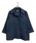 URBAN RESEARCH DOORS（アーバンリサーチドアーズ）の古着「『UR TECH』ミドル丈コート　アウター」｜ネイビー