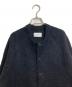 STUDIOUS (ステュディオス) MOHAIR DOUBLE KNIT CARDIGAN モヘア混カーディガン ブラック サイズ:2 未使用品：7000円