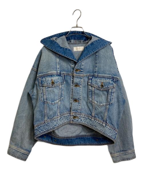 Sea Room lynn（シールームリン）Sea Room lynn (シールームリン) DENIM HOODIEジャケット ブルー サイズ:FREEの古着・服飾アイテム