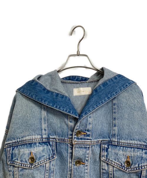 Sea Room lynn（シールームリン）Sea Room lynn (シールームリン) DENIM HOODIEジャケット ブルー サイズ:FREEの古着・服飾アイテム