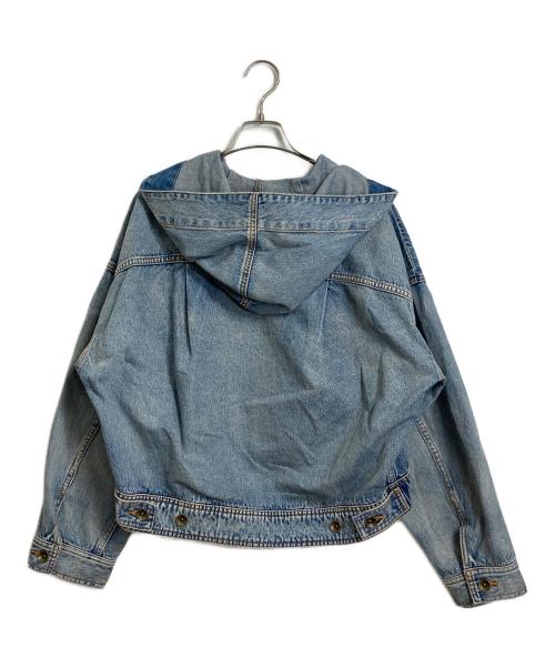 Sea Room lynn（シールームリン）Sea Room lynn (シールームリン) DENIM HOODIEジャケット ブルー サイズ:FREEの古着・服飾アイテム