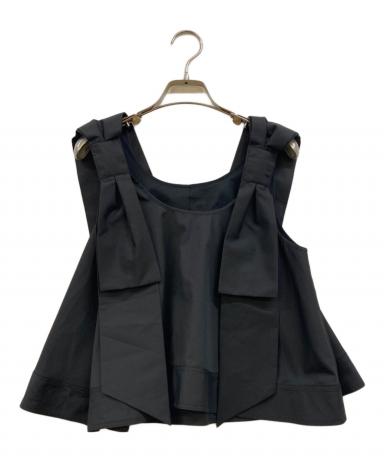 美品　gypsohila ジプソフィア　switch tops リボン　ブラック 中古・古着通販】Gypsohila (ジプソフィア) Switch Tops ブラック