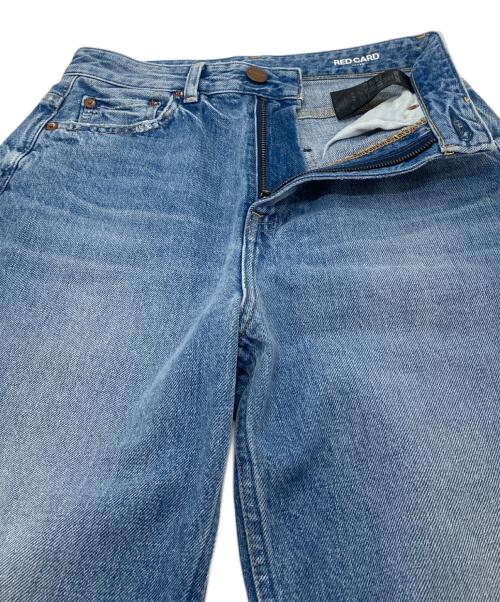 RED CARD（レッドカード）RED CARD (レッドカード) JAZZデニムパンツ　5ポケット ブルー サイズ:23の古着・服飾アイテム