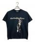 Hysteric Glamour（ヒステリックグラマー）の古着「半袖Tシャツ NICO ROBIN TIMES ニコロビン　半袖カットソー　Tシャツ　Tee  ワンピース　日本製」｜ブラック