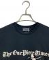 Hysteric Glamour ONE PIECE (ワンピース) 半袖Tシャツ NICO ROBIN TIMES ニコロビン　半袖カットソー　Tシャツ　Tee  ワンピース　日本製 ブラック サイズ:L 未使用品：15000円