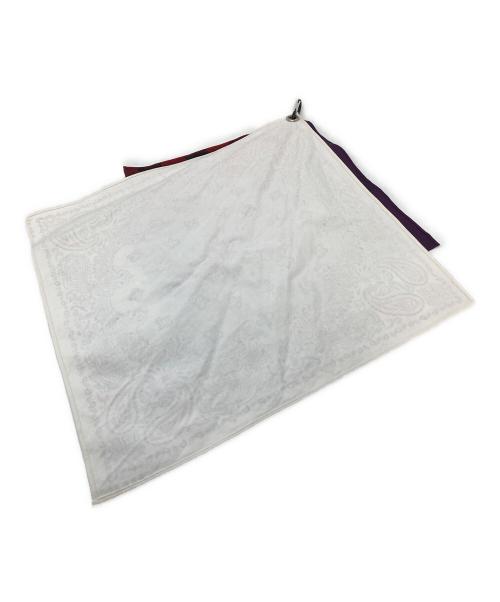 sacai（サカイ）sacai (サカイ) Bandana Set バンダナセット カラビナ付き パープル×レッド サイズ:実寸参照の古着・服飾アイテム