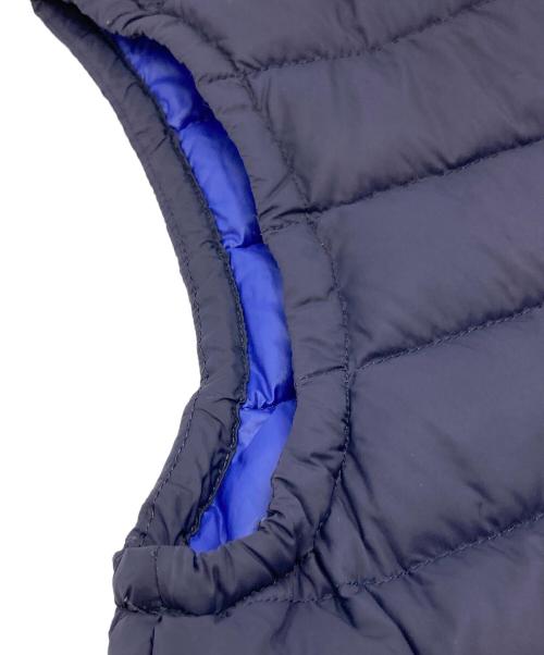 DANTON（ダントン）DANTON (ダントン) インナーダウンベスト　ダウンベスト　アウター　ライトアウター ネイビー サイズ:36の古着・服飾アイテム