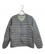 mont-bell×B:MING LIFE STOREモンベル×ビーミングライフストア）の古着「スペリオダウン 800FP ライトダウンジャケット Superior Down Round Neck Jacket」｜グレー