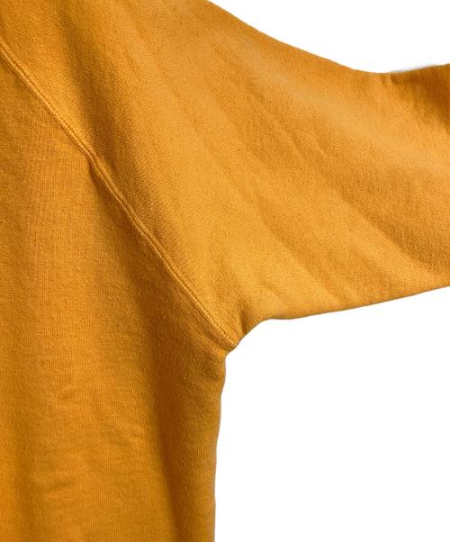 A BATHING APE（ア ベイシング エイプ）A BATHING APE (ア ベイシング エイプ) ラグランスウェット　スウェット　NIGO期　日本製 オレンジ サイズ:Sの古着・服飾アイテム