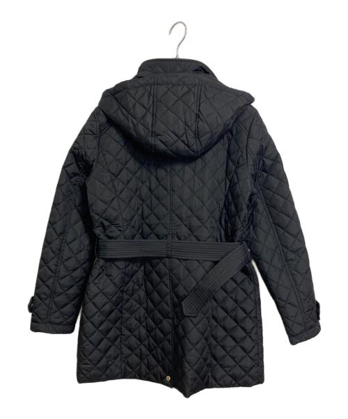 LAUREN RALPH LAUREN（ローレンラルフローレン）LAUREN RALPH LAUREN (ローレンラルフローレン) キルティングコート　フーデットコート ブラック サイズ:Sの古着・服飾アイテム