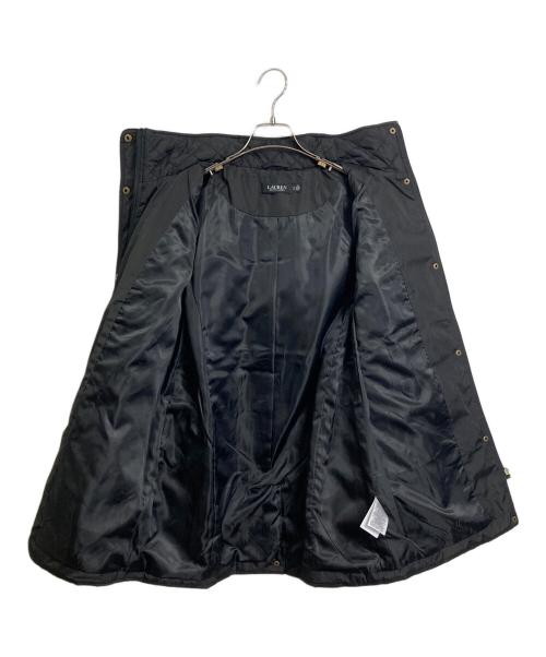 LAUREN RALPH LAUREN（ローレンラルフローレン）LAUREN RALPH LAUREN (ローレンラルフローレン) キルティングコート　フーデットコート ブラック サイズ:Sの古着・服飾アイテム