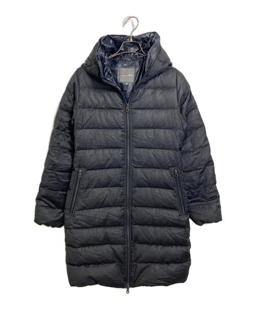 DUVETICA（デュベティカ）DUVETICA (デュベティカ) ACE-wool ダウンコート　ロングダウンコート　ロングコート　アウター　ダブルジップ グレー サイズ:40の古着・服飾アイテム