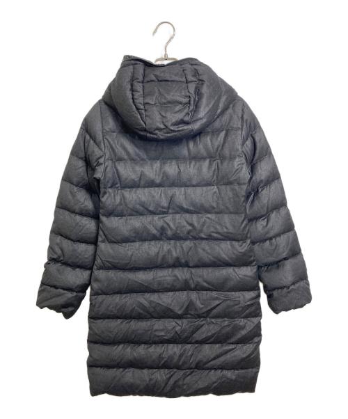 DUVETICA（デュベティカ）DUVETICA (デュベティカ) ACE-wool ダウンコート　ロングダウンコート　ロングコート　アウター　ダブルジップ グレー サイズ:40の古着・服飾アイテム