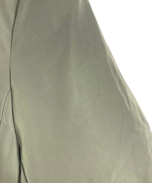 Diagram GRACE CONTINENTAL（ダイアグラム グレースコンチネンタル）Diagram GRACE CONTINENTAL (ダイアグラム グレースコンチネンタル) ロングモッズダウンコート　ロングコート　ロングダウンコート　モッズコート　アウター　ダブルジップ カーキ サイズ:36の古着・服飾アイテム