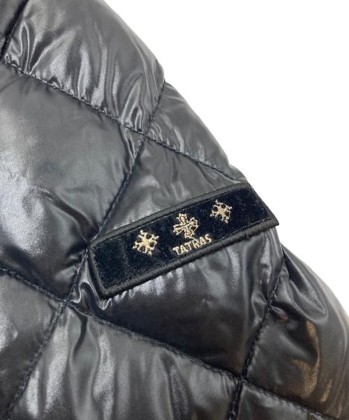 TATRAS（タトラス）TATRAS (タトラス) ラクーンファーダウンコート　ダウンコート　ロングコート　アウター　ダブルジップ ブラック サイズ:02の古着・服飾アイテム