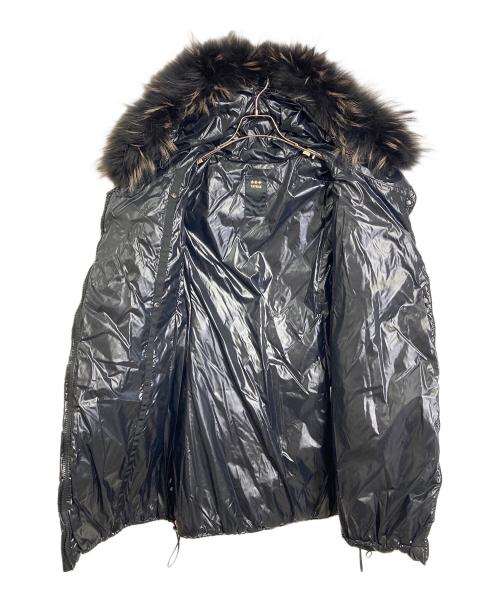 TATRAS（タトラス）TATRAS (タトラス) ラクーンファーダウンコート　ダウンコート　ロングコート　アウター　ダブルジップ ブラック サイズ:02の古着・服飾アイテム