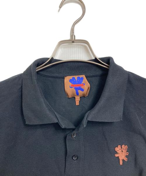 Heaven by Marc Jacobs（ヘブンバイマークジェイコブス）Heaven by Marc Jacobs (ヘブンバイマークジェイコブス) ダブルヘッドベア ポロシャツ　半袖シャツ ブラック サイズ:Sの古着・服飾アイテム