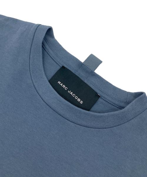 MARC JACOBS（マークジェイコブス）MARC JACOBS (マークジェイコブス) THE BIG Tシャツ ビッグTシャツ ロゴ刺繍Tシャツ ネイビー サイズ:O/Sの古着・服飾アイテム