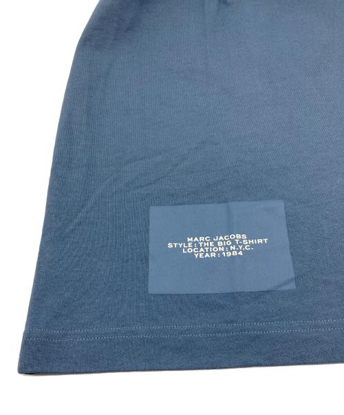 MARC JACOBS（マークジェイコブス）MARC JACOBS (マークジェイコブス) THE BIG Tシャツ ビッグTシャツ ロゴ刺繍Tシャツ ネイビー サイズ:O/Sの古着・服飾アイテム