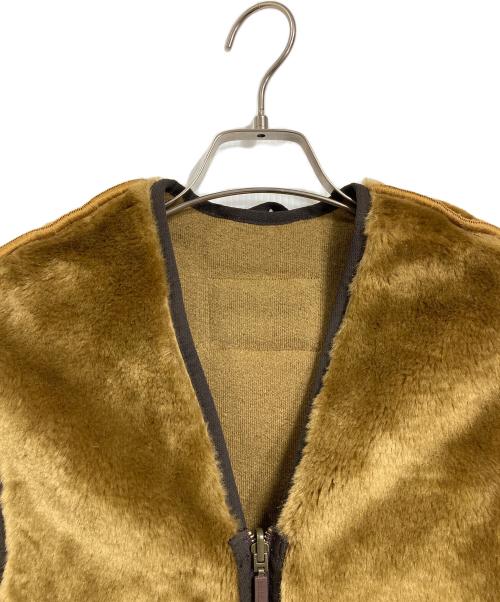 Barbour（バブアー）Barbour (バブアー) フロントジップ ファー ライナー ベスト レギュラーフィット BEDALE  BEAUFORT用　アウター　ライトアウター ベージュ サイズ:Sの古着・服飾アイテム