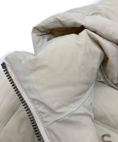 CAPE HORN（ケープホーン）CAPE HORN (ケープホーン) ダウンコート ナチュラルシェイプ ストレッチダウン　ロングコート　ロングダウンコート　アウター　ダブルジップ アイボリー サイズ:42の古着・服飾アイテム