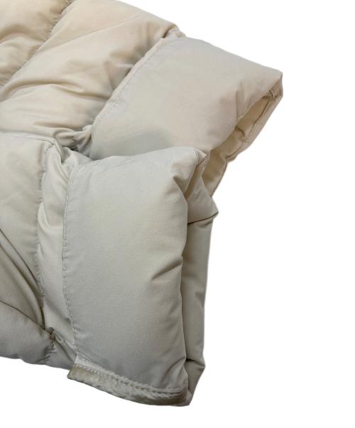 CAPE HORN（ケープホーン）CAPE HORN (ケープホーン) ダウンコート ナチュラルシェイプ ストレッチダウン　ロングコート　ロングダウンコート　アウター　ダブルジップ アイボリー サイズ:42の古着・服飾アイテム