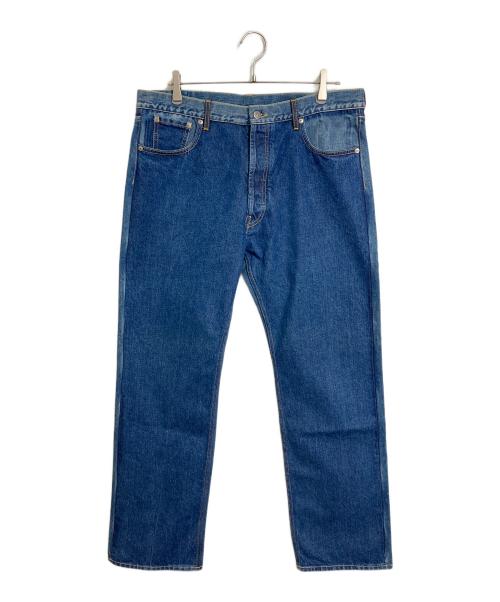 MARTIN MARGIELA（マルタン・マルジェラ）MARTIN MARGIELA (マルタン・マルジェラ) High Rise Baggy Jeans 再構築デニムパンツ　ハイライズバギージーンズ　デニムパンツ　イタリア製 インディゴ サイズ:38号型（実寸参照）の古着・服飾アイテム