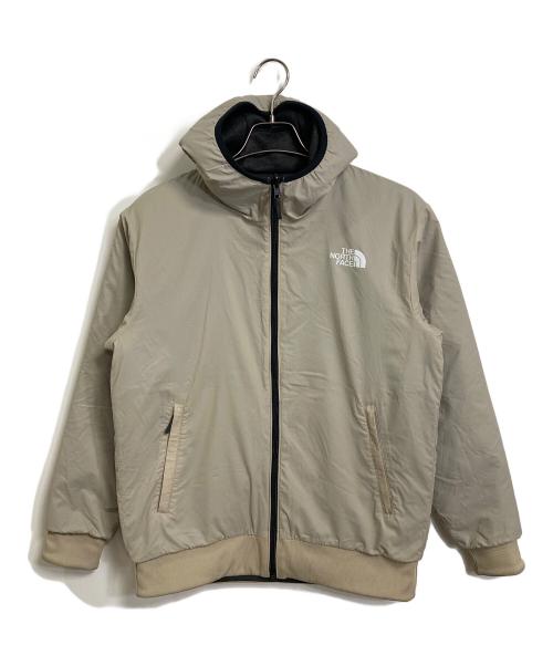 THE NORTH FACE（ザ ノース フェイス）THE NORTH FACE (ザ ノース フェイス) リバーシブルテックエアーフーディ　ナイロンジャケット　アウター　ライトアウター　スポーツ　アウトドア ベージュ サイズ:Sの古着・服飾アイテム