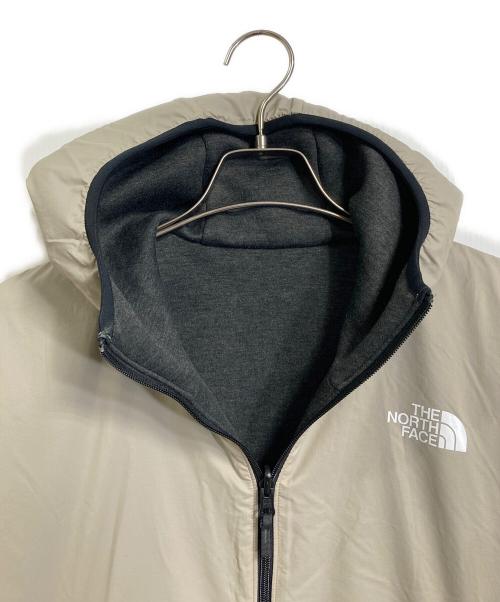THE NORTH FACE（ザ ノース フェイス）THE NORTH FACE (ザ ノース フェイス) リバーシブルテックエアーフーディ　ナイロンジャケット　アウター　ライトアウター　スポーツ　アウトドア ベージュ サイズ:Sの古着・服飾アイテム