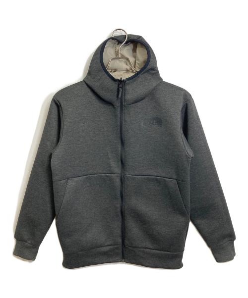 THE NORTH FACE（ザ ノース フェイス）THE NORTH FACE (ザ ノース フェイス) リバーシブルテックエアーフーディ　ナイロンジャケット　アウター　ライトアウター　スポーツ　アウトドア ベージュ サイズ:Sの古着・服飾アイテム