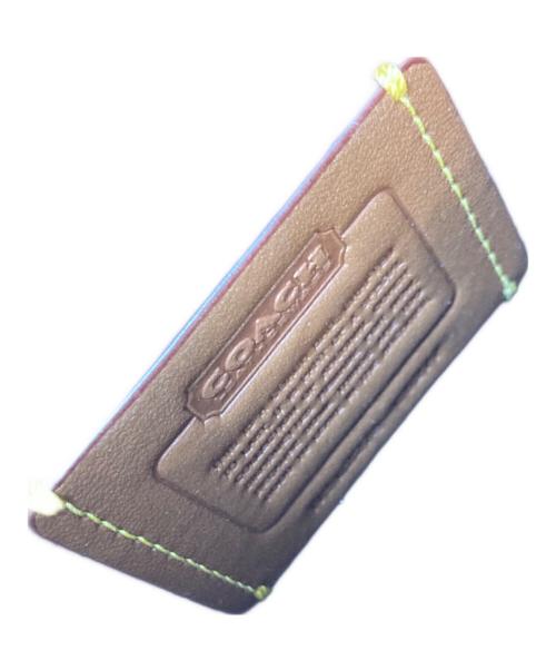 COACH（コーチ）COACH (コーチ) ミニカシントートバッグ　ミニバッグ　ハンドバッグ　トートバッグ ブラウン サイズ:実寸参照の古着・服飾アイテム