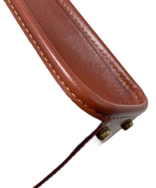 COACH（コーチ）COACH (コーチ) ミニカシントートバッグ　ミニバッグ　ハンドバッグ　トートバッグ ブラウン サイズ:実寸参照の古着・服飾アイテム