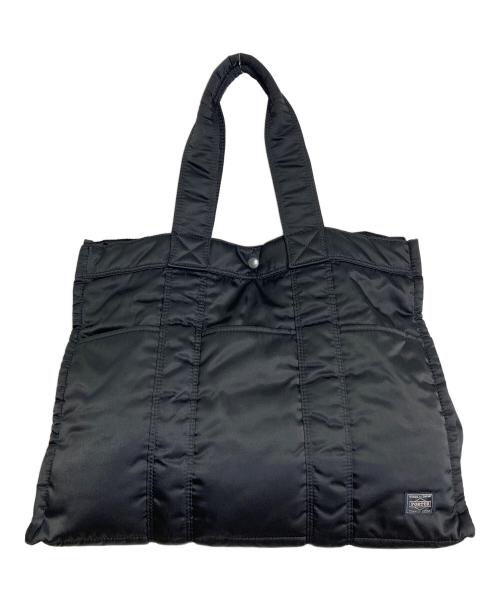 HEAD PORTER（ヘッドポーター）HEAD PORTER (ヘッドポーター) トートバッグ TANKER ORIGINAL TOTE BAG (L)  タンカー　日本製　トラベルバッグ ブラック サイズ:実寸参照の古着・服飾アイテム