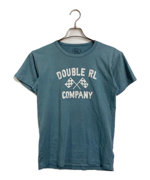 RRL（ダブルアールエル）RRL (ダブルアールエル) Tシャツ　半袖カットソー　Tee グリーン サイズ:Sの古着・服飾アイテム