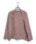 BACCA（バッカ）の古着「ジョーゼットサテン 2WAYポンチョブラウス」｜ピンク
