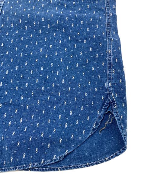 RRL（ダブルアールエル）RRL (ダブルアールエル) インディゴドットシャツ　コットンシャツ インディゴ サイズ:1の古着・服飾アイテム