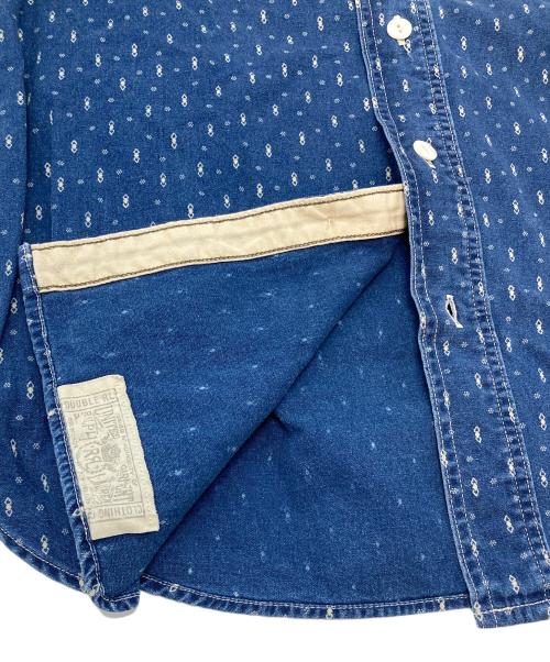 RRL（ダブルアールエル）RRL (ダブルアールエル) インディゴドットシャツ　コットンシャツ インディゴ サイズ:1の古着・服飾アイテム